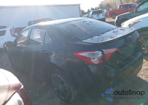 2015 Toyota Corolla S Plus z USA, uszkodzony, nr VIN 2T1BURHE8FC389017